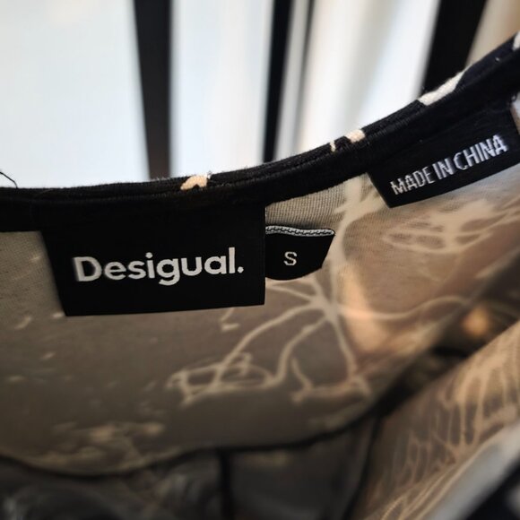 Desigual Strappy Skater Dress - Picture 5 of 5